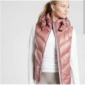 Athleta pink vest